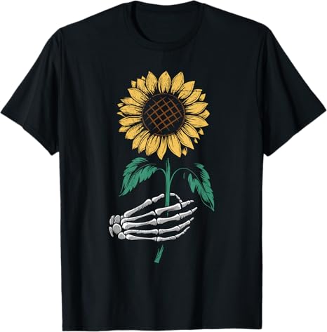 Floral Theme Unisex T-Shirt - Sunflower